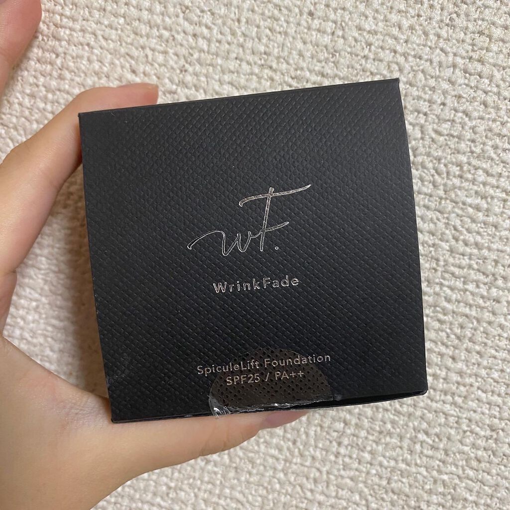 スピキュールリフト ファンデーション ナチュラルオークル /WrinkFade/その他ファンデーションを使ったクチコミ（2枚目）