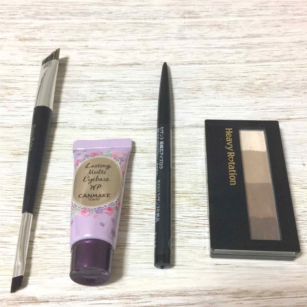 パウダーアイブロウ＆3Dノーズ/ヘビーローテーション/パウダーアイブロウを使ったクチコミ（1枚目）