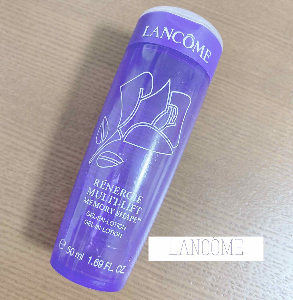 レネルジー M メモリーシェイプ ローション/LANCOME/化粧水を使ったクチコミ(1枚目)