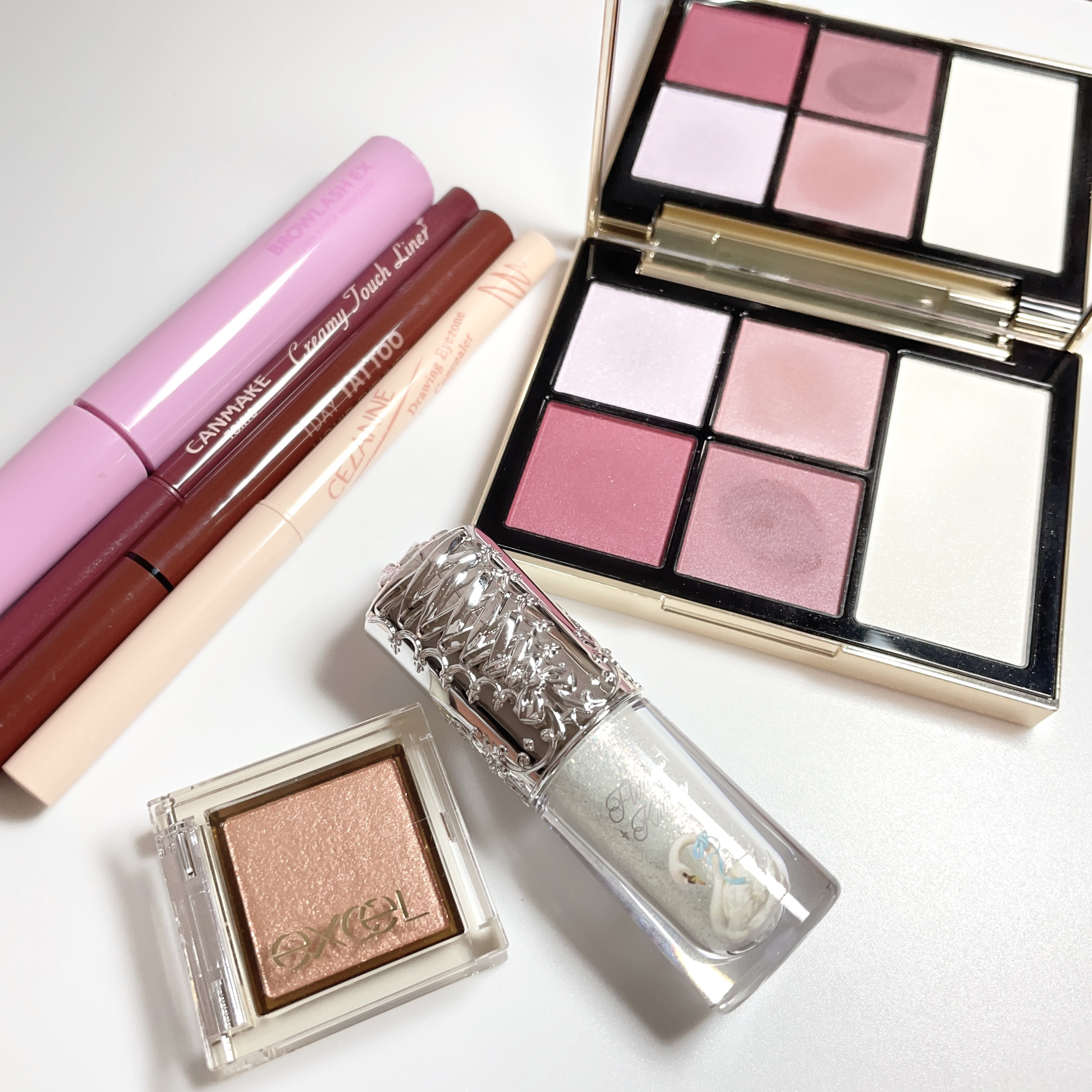 フェイス スタイリスト EX02/SNIDEL BEAUTY/アイシャドウパレットを使ったクチコミ（2枚目）