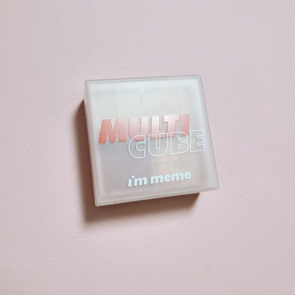 マルチキューブ/i’m meme/アイシャドウパレットを使ったクチコミ(2枚目)