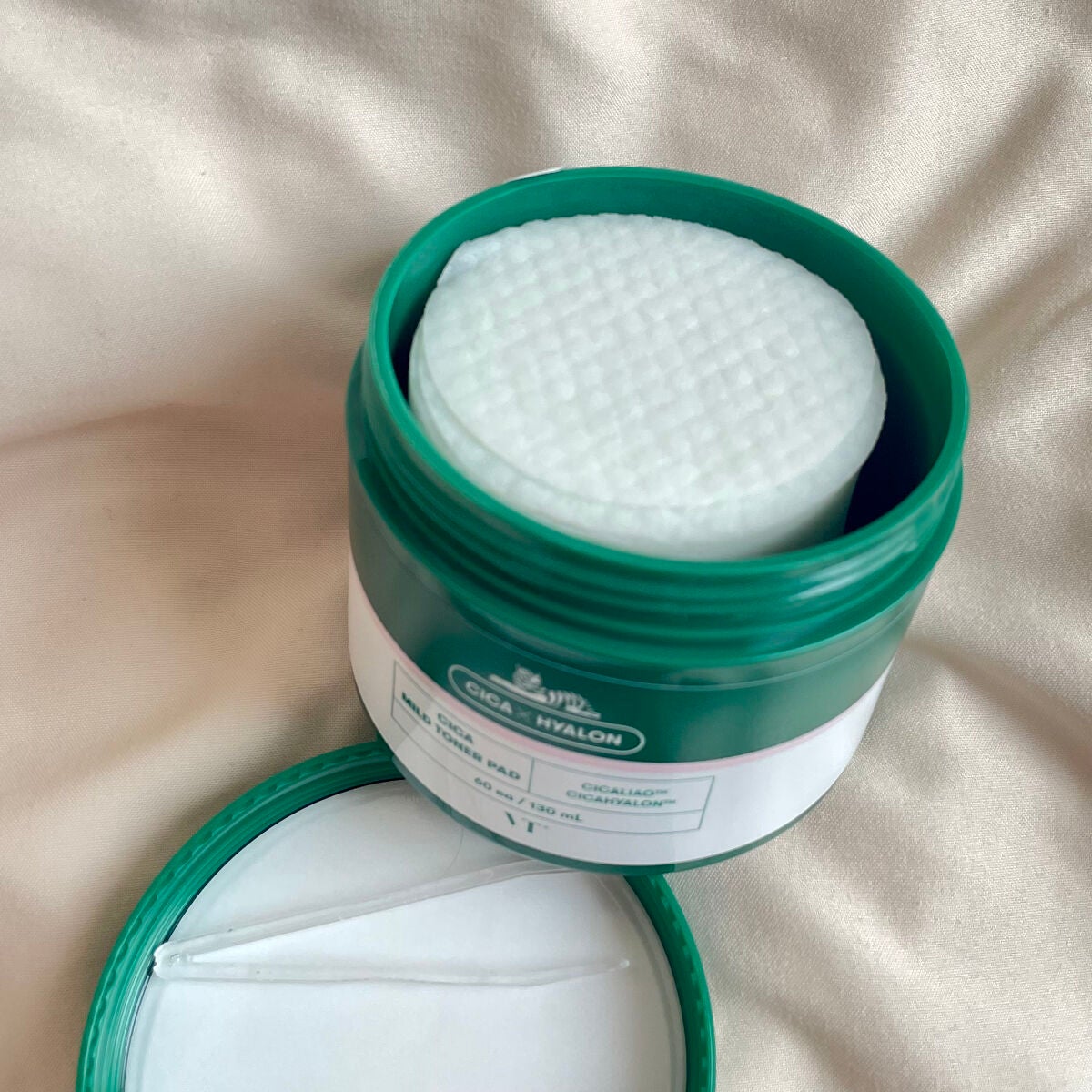 CICA マイルドトナーパッド/VT/トナーパッドを使ったクチコミ(2枚目)