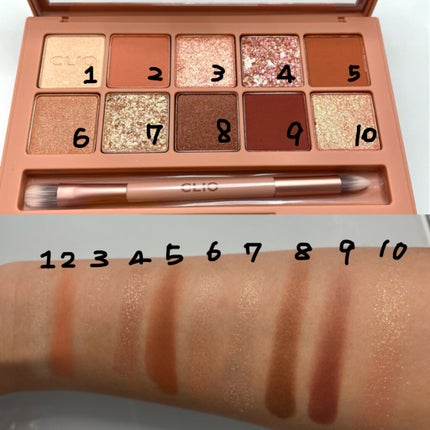 プロ アイ パレット/CLIO/アイシャドウパレットを使ったクチコミ(4枚目)