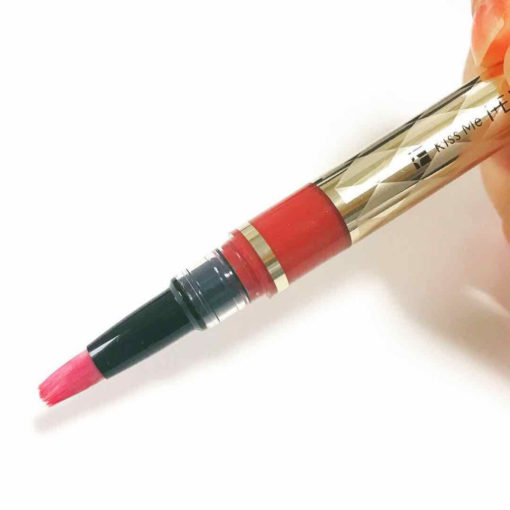 紅筆リキッドルージュ/キスミー フェルム/口紅を使ったクチコミ(2枚目)