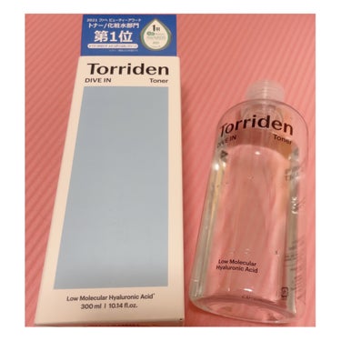 Torriden ダイブイン トナーのクチコミ「Torridenダイブイン トナーです😌🌸




ダウンタイム中⤵️乾燥して痒い…でも保湿す.....」（1枚目）