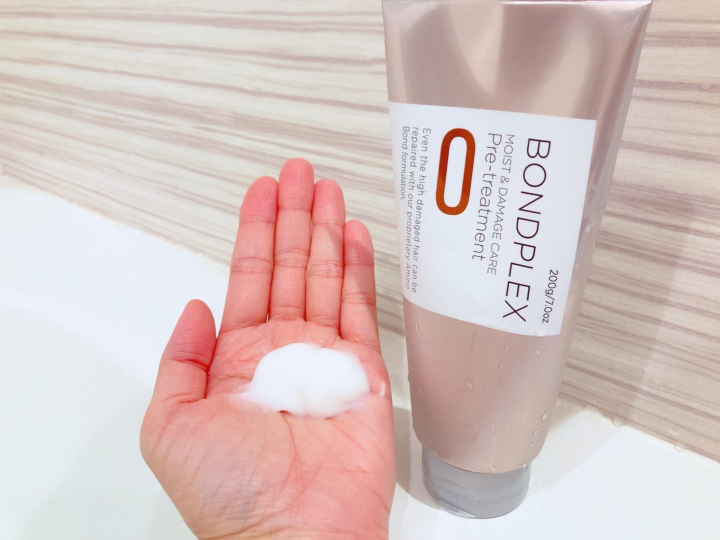 モイスト＆ダメージケア プレヘアトリートメント/ボンドプレックス/洗い流すヘアトリートメントを使ったクチコミ（2枚目）