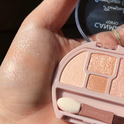 プランぷくコーデアイズ/キャンメイク/パウダーアイシャドウを使ったクチコミ(6枚目)