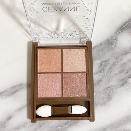 ニュアンスオンアイシャドウ/CEZANNE/アイシャドウパレットを使ったクチコミ(3枚目)