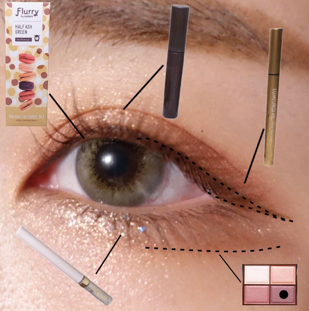 スキニーリッチシャドウ/excel/アイシャドウパレットを使ったクチコミ(6枚目)