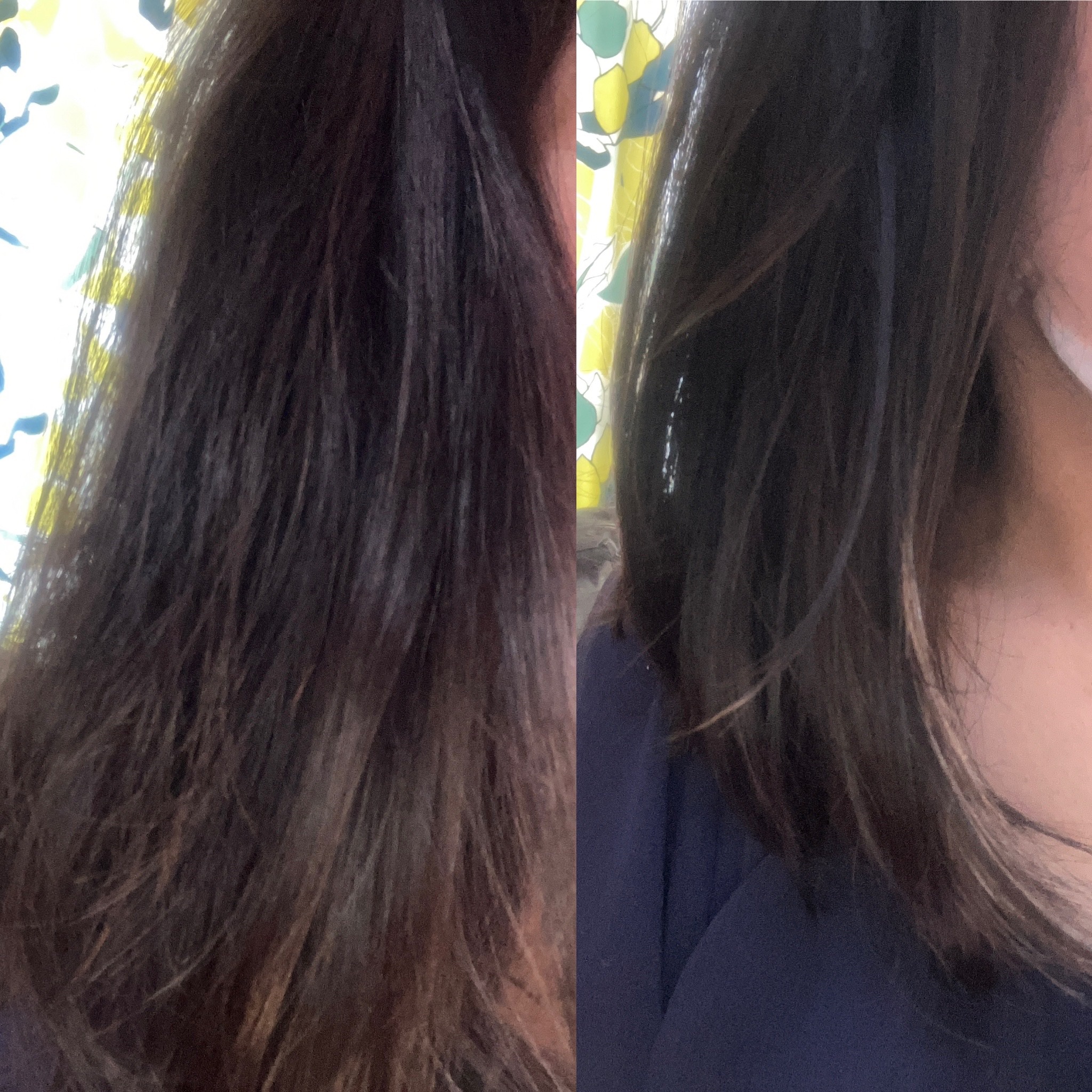  超高圧*¹浸透型ハイドロコラーゲン*⁸配合　集中美容液ヘアミルク/unlabel/ヘアミルクを使ったクチコミ（3枚目）