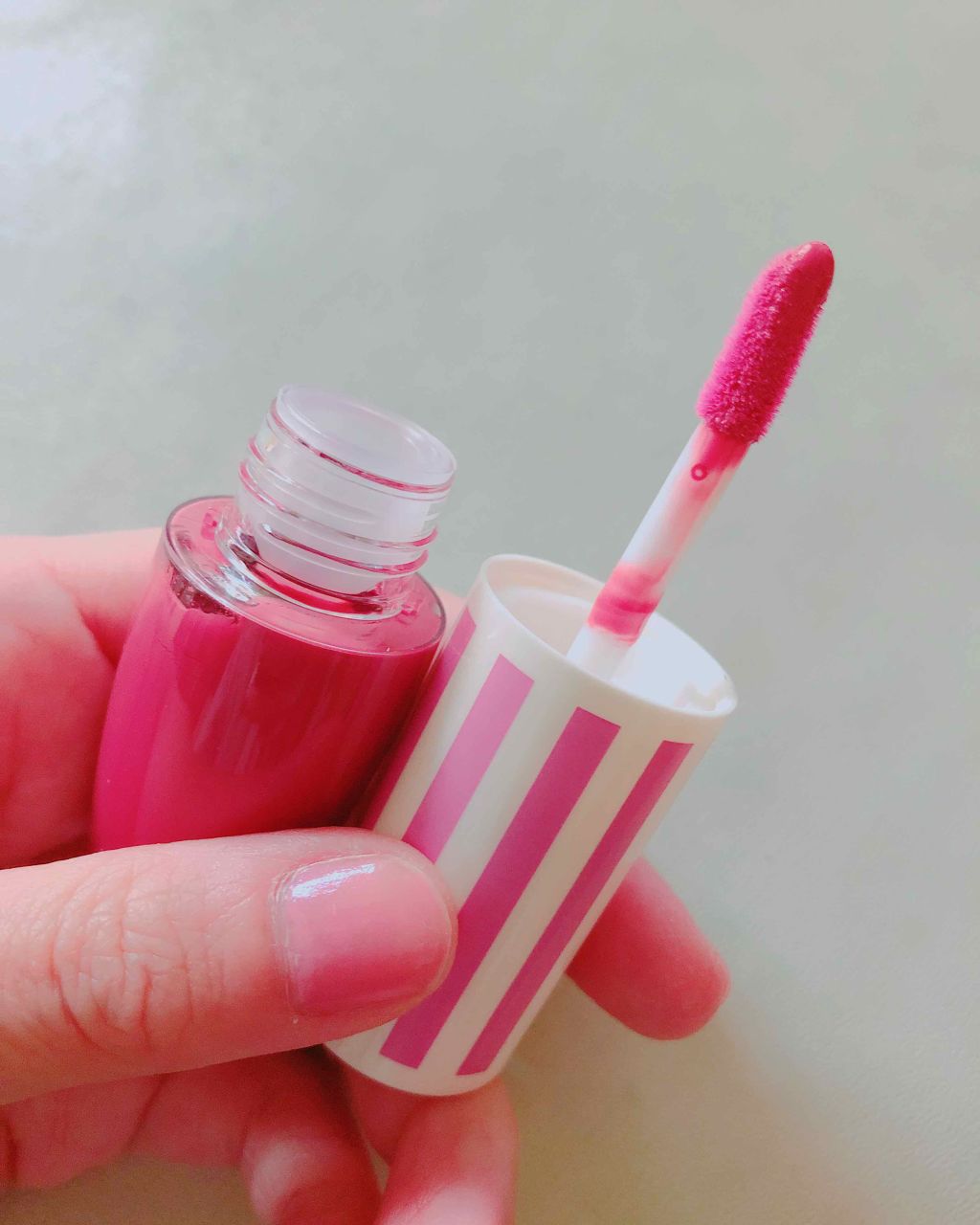 ドロップクレヨンリップ/CandyDoll/口紅を使ったクチコミ（2枚目）