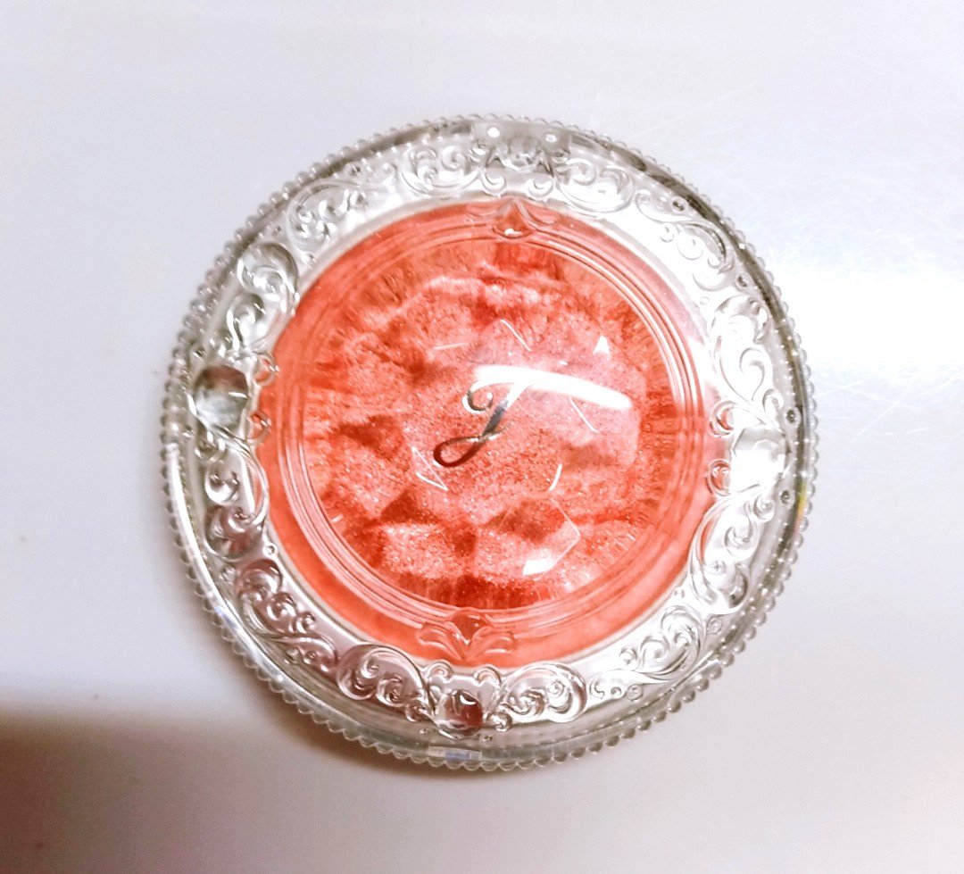 ジルスチュアート　メルティシマー ブラッシュ 03 afternoon walk/JILL STUART/パウダーチークを使ったクチコミ（1枚目）