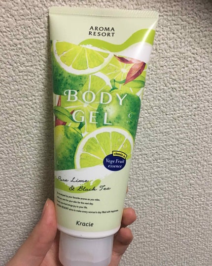 ボディジェル ピュアライム&ブラックティ/アロマリゾート/ボディローションを使ったクチコミ(1枚目)
