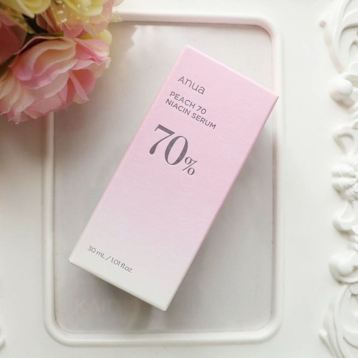 桃70%ナイアシンセラム/Anua/美容液を使ったクチコミ（2枚目）