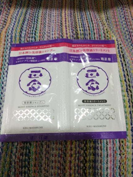 正宗印 美容液シャンプー/美容液トリートメント/菊正宗/市販シャンプーを使ったクチコミ(1枚目)