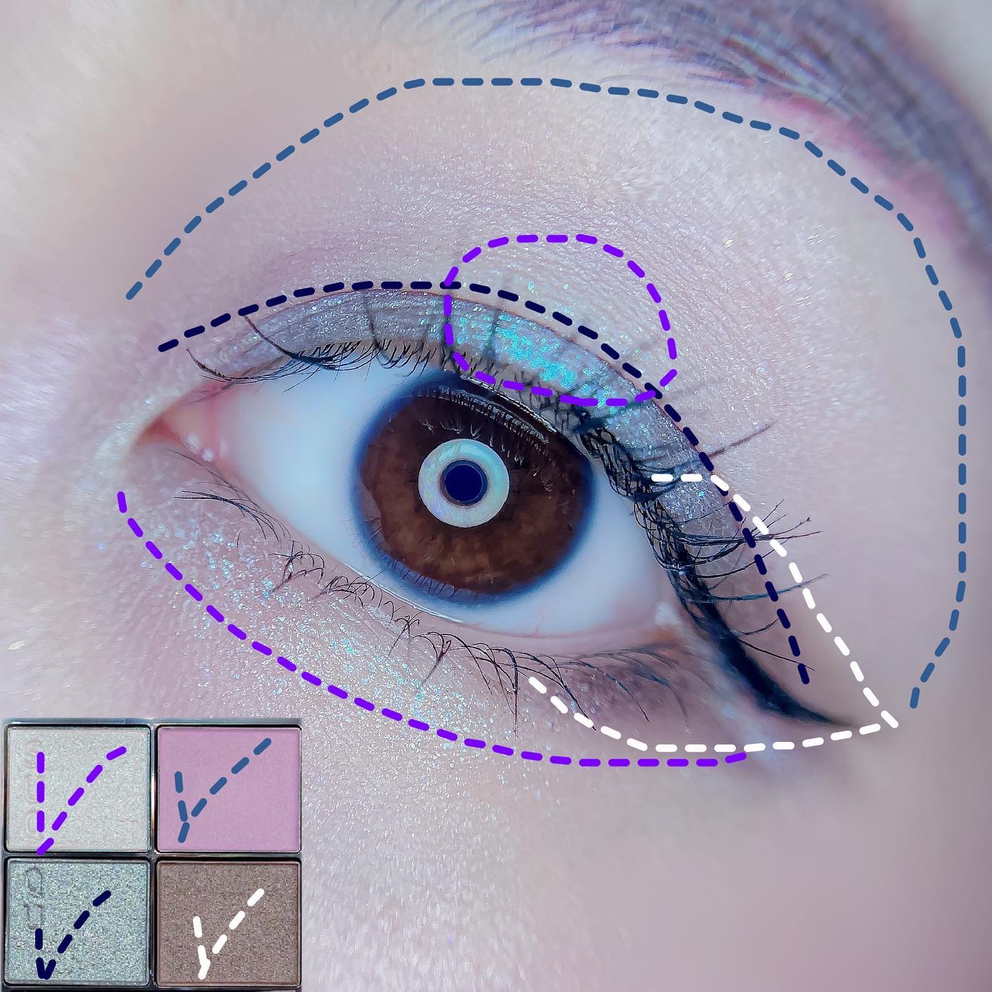 スキルレスライナー/LUMIURGLAS/リキッドアイライナーを使ったクチコミ（2枚目）