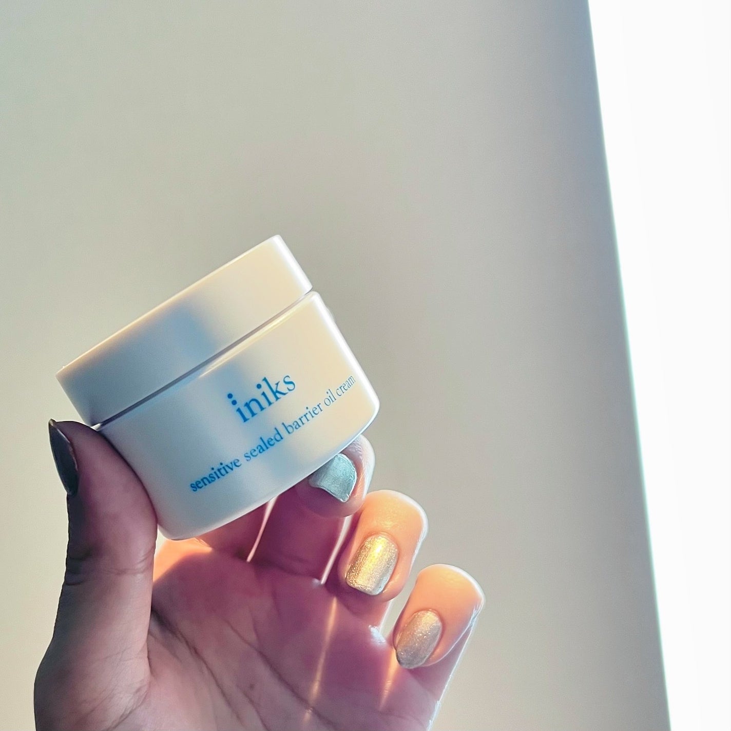 センシティブ シールドバリア オイルクリーム/iniks/フェイスクリームを使ったクチコミ(1枚目)