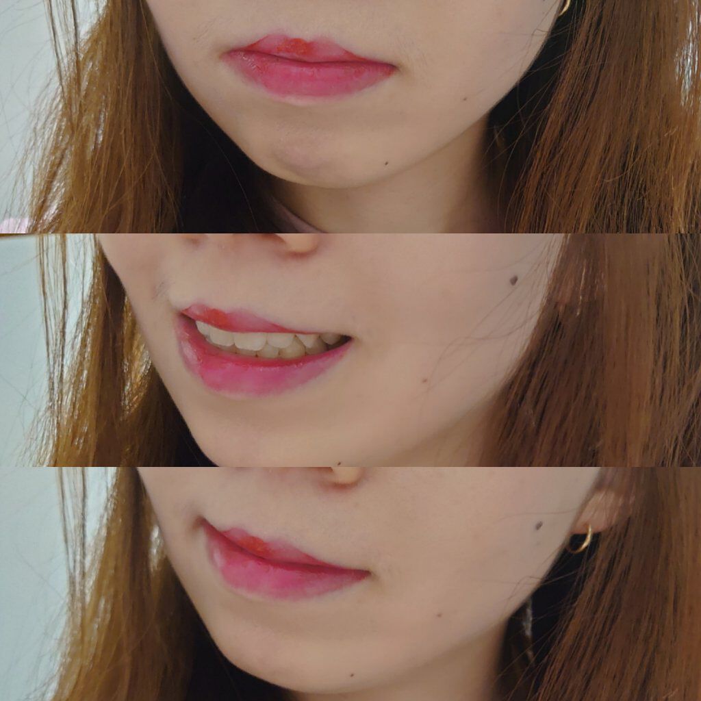 エマルジョンリップティント/HOWDOiLOOK/リップティントを使ったクチコミ（2枚目）