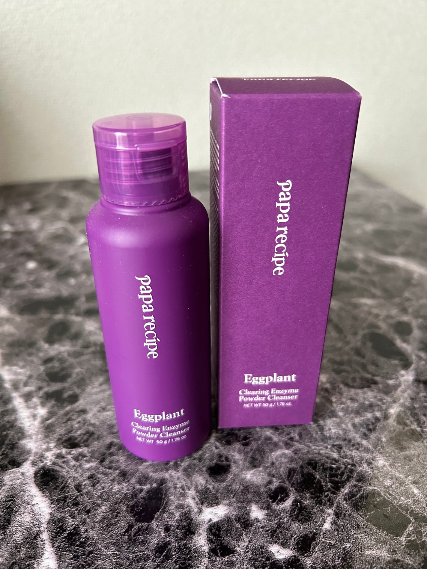 ナスクリアリング酵素洗顔パウダー/PAPA RECIPE/洗顔パウダーを使ったクチコミ(1枚目)