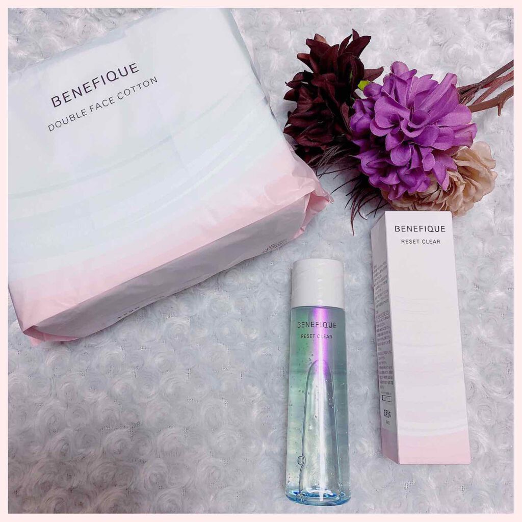 リセットクリア/BENEFIQUE/化粧水を使ったクチコミ（1枚目）