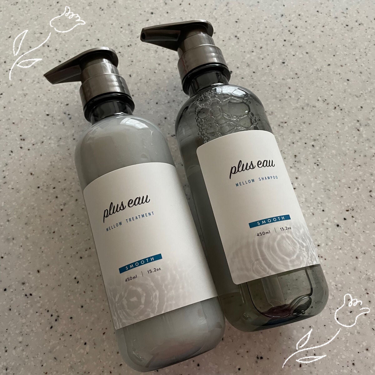 ã¡ããŠã·ã£ã³ããŒ/ã¡ããŠããªãŒãã¡ã³ã/plus eau/åžè²©ã·ã£ã³ããŒã䜿ã£ãã¯ãã³ãïŒ1æç®ïŒ