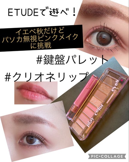 プレイカラー アイシャドウ/ETUDE/アイシャドウパレットを使ったクチコミ(1枚目)