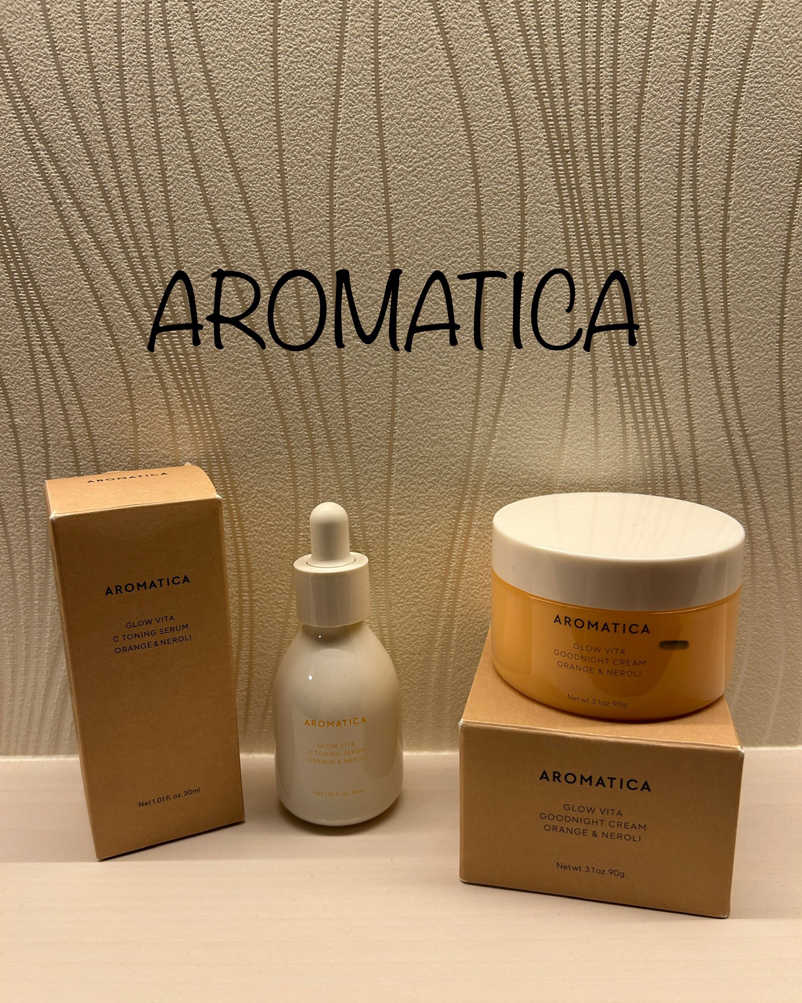 グロービタグットナイトクリーム/AROMATICA/フェイスクリームを使ったクチコミ（1枚目）
