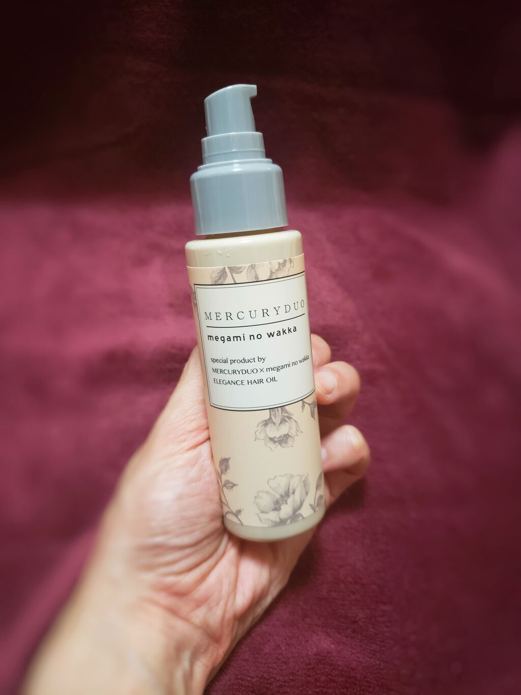 MERCURYDUO by megami no wakka ELEGANCE HAIR OIL/R&/ヘアオイルを使ったクチコミ(1枚目)