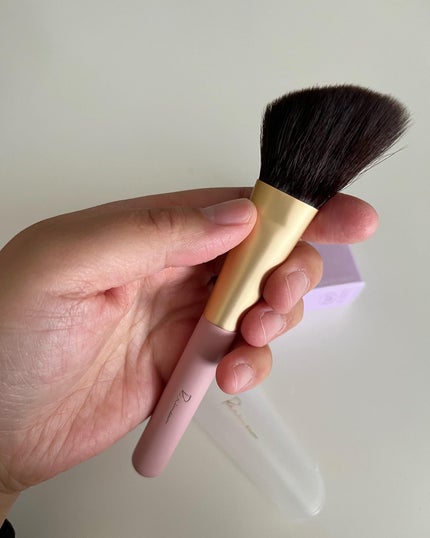 チークフィックスブラシ/Ririmew/メイクブラシを使ったクチコミ(2枚目)