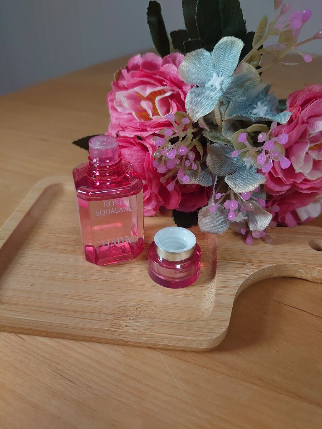 ローズスクワラン/HABA/フェイスオイルを使ったクチコミ(3枚目)