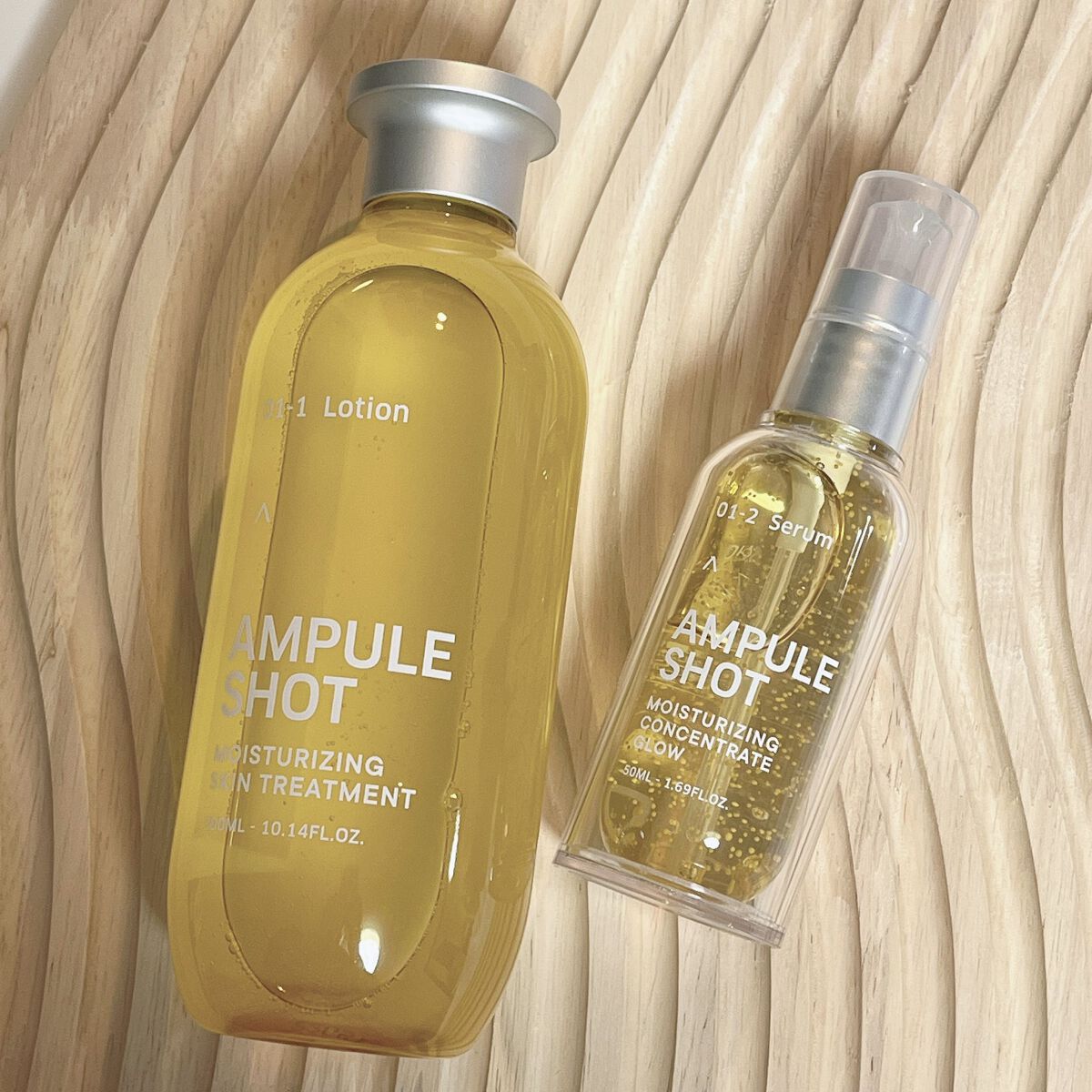 モイスチャーライジング コンセントレートグロウ セラム/AMPULE SHOT/美容液を使ったクチコミ（1枚目）