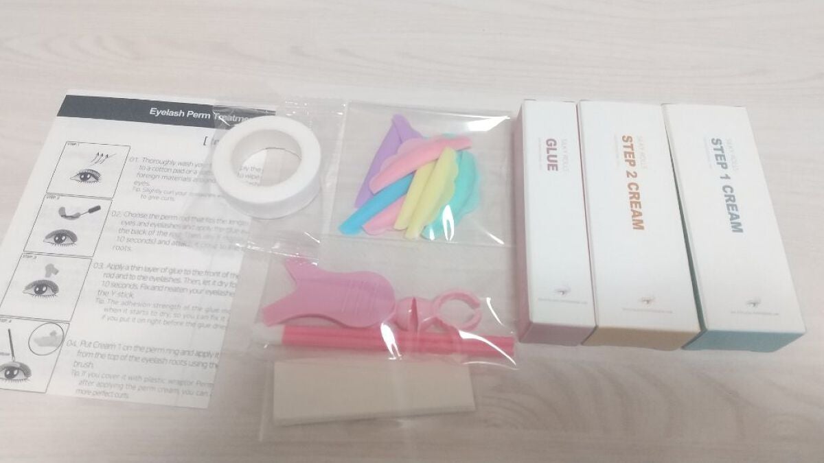 セルフまつ毛パーマキット/シルキーロールズ/その他キットセットを使ったクチコミ(1枚目)