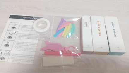 セルフまつ毛パーマキット/シルキーロールズ/その他キットセットを使ったクチコミ(1枚目)