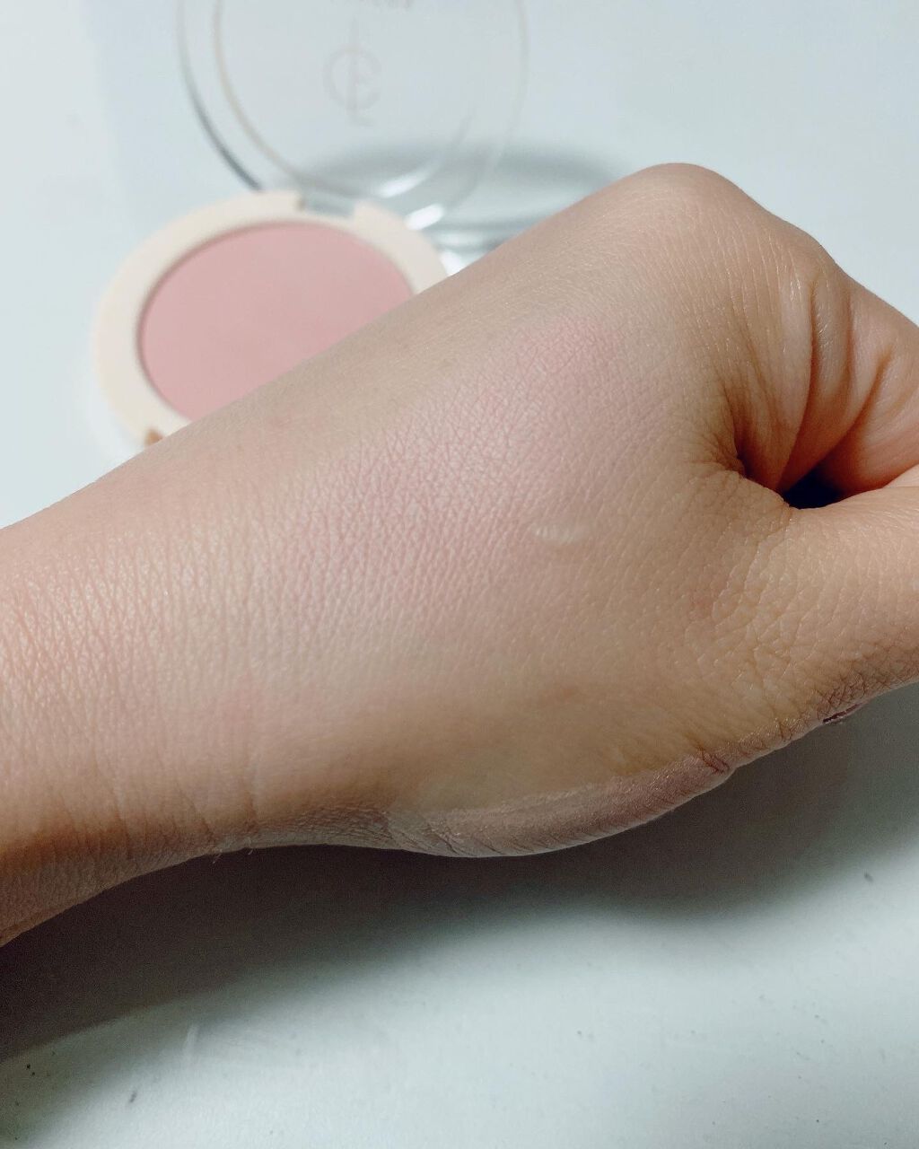 ピュアブラッシャー パフ付き/フォレンコス/パウダーチークを使ったクチコミ（3枚目）