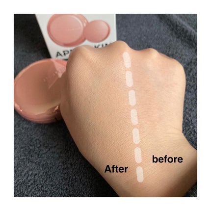 ハイパーカバーフィットクッション ピンク(桜エディション)/APRILSKIN/クッションファンデーションを使ったクチコミ(9枚目)