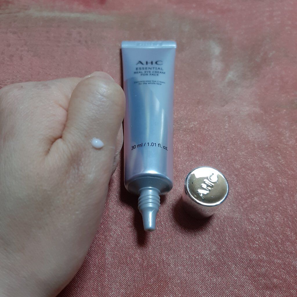 エイジレス リアル アイクリーム フォーフェイス/AHC/アイケア・アイクリームを使ったクチコミ（1枚目）