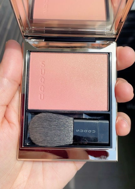 ブラーリング カラー ブラッシュ/SUQQU/パウダーチークを使ったクチコミ(6枚目)