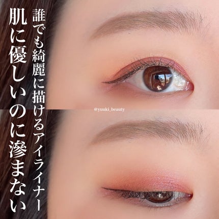 ニブ リクイドアイライナー BK1 ニブリクイドアイライナーBR1/ATSUSHI NAKASHIMA Cosme/リキッドアイライナーを使ったクチコミ(1枚目)