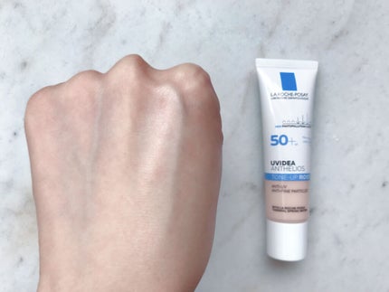 UVイデア XL プロテクショントーンアップ ローズ/ラ ロッシュ ポゼ/日焼け止めクリームを使ったクチコミ(3枚目)