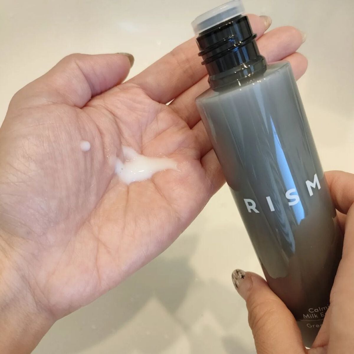 カーミング ミルクエッセンス グリーンシトラスの香り /RISM/美容液を使ったクチコミ(3枚目)