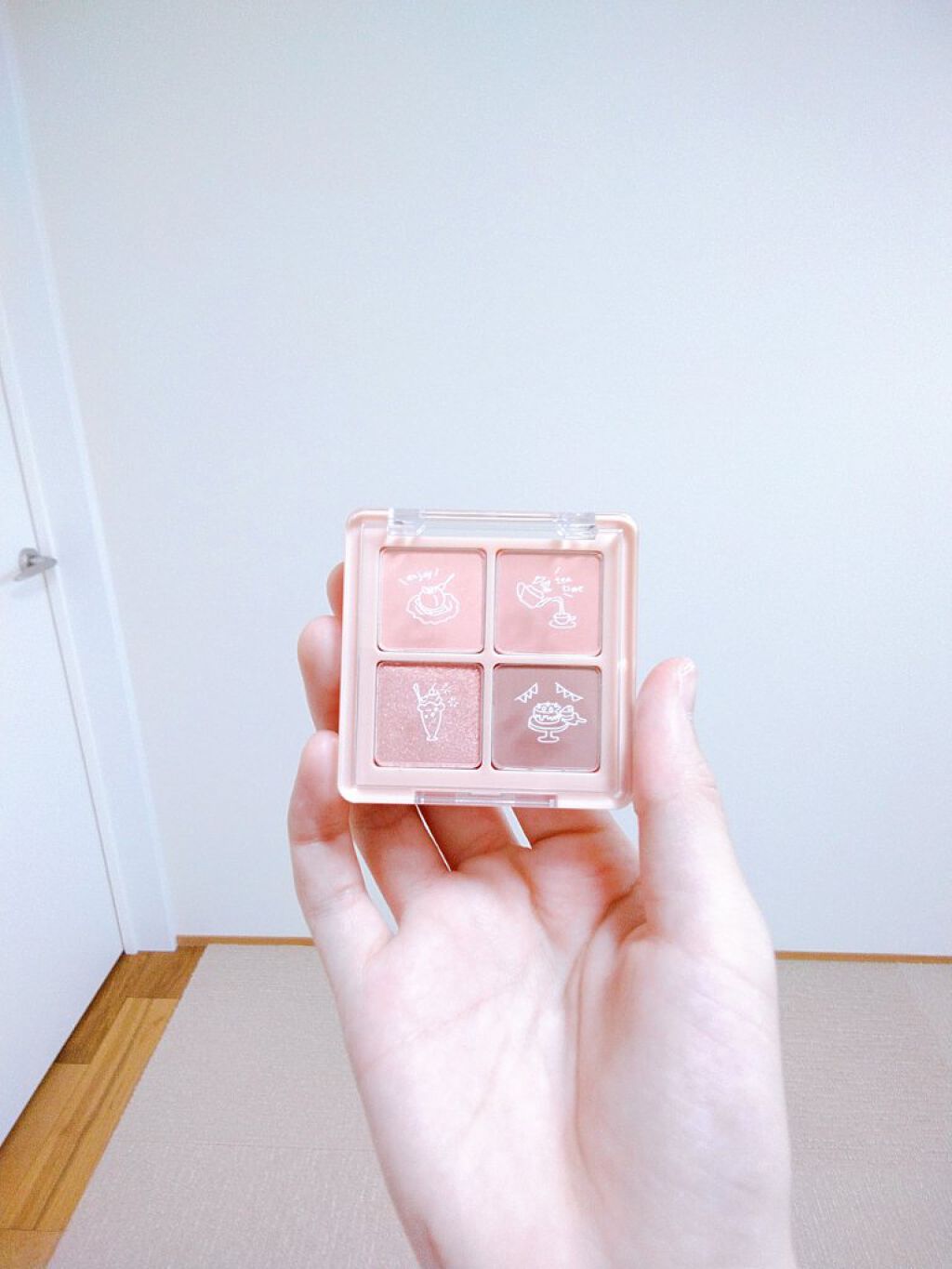 NOTONE  Peach Blush Toast cafe eye palette /Sonomama FRUIT/アイシャドウパレットを使ったクチコミ（3枚目）