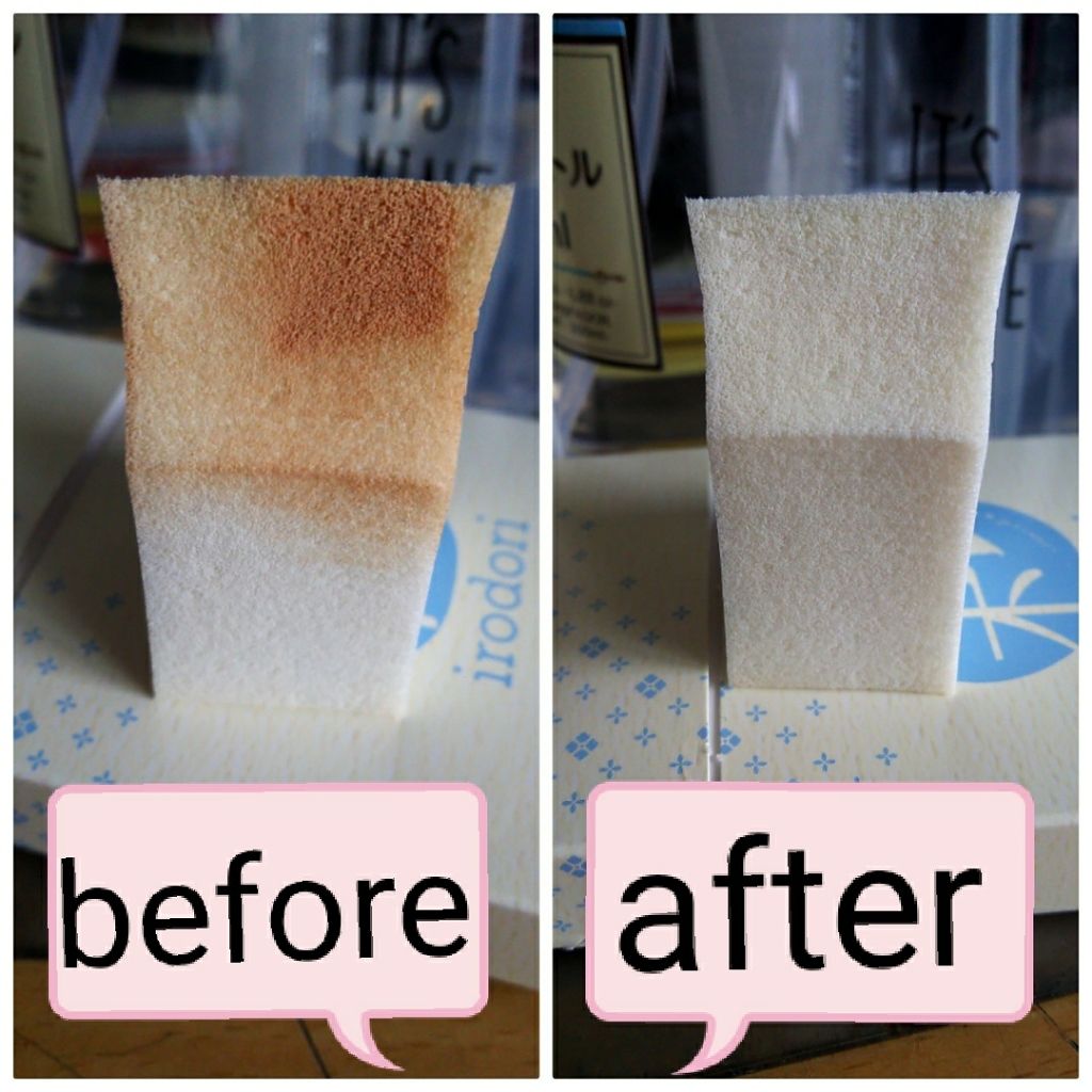 パフ・スポンジ専用洗剤/DAISO/その他化粧小物を使ったクチコミ(2枚目)