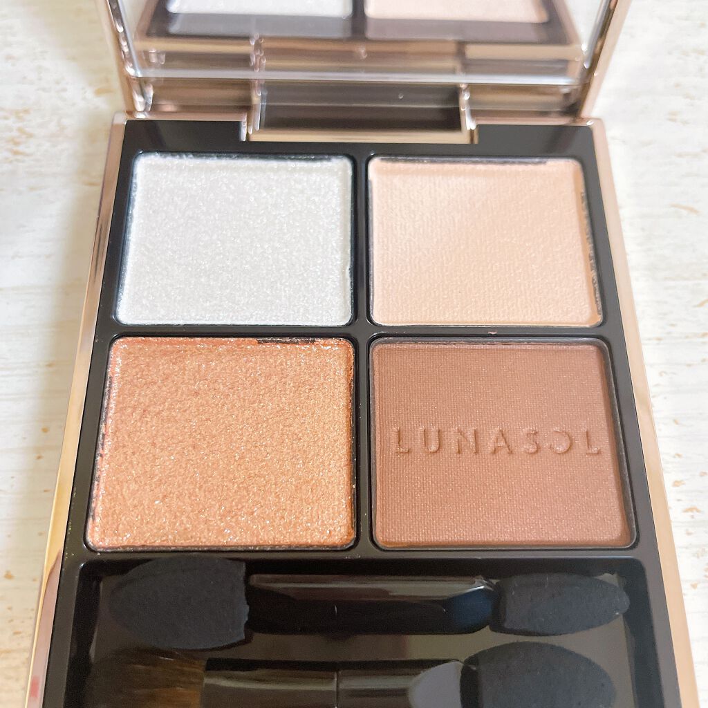 アイカラーレーション EX13 Modern Attitude（限定発売）/LUNASOL/アイシャドウパレットを使ったクチコミ（3枚目）