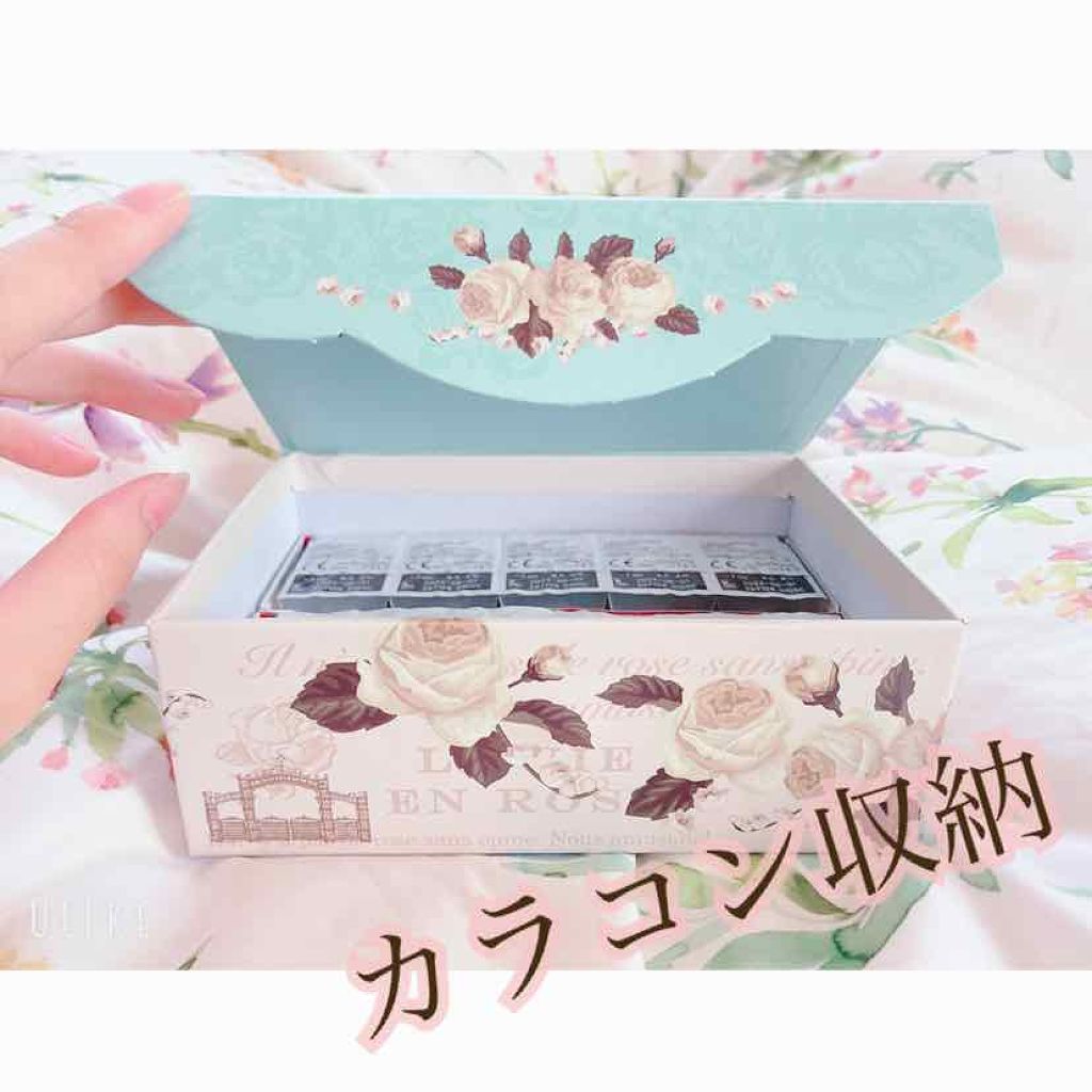 かなめ on LIPS 「100均で買った箱がカラコンを収納するのにぴったりでした~カラ..」(1枚目)