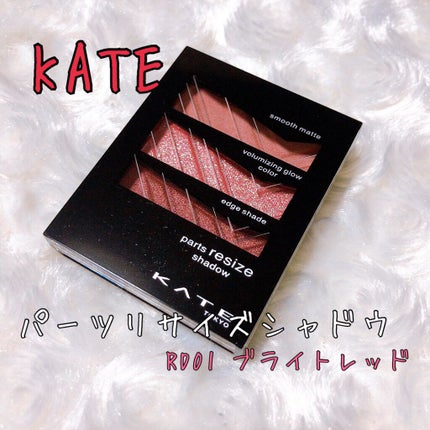 パーツリサイズシャドウ/KATE/アイシャドウパレットを使ったクチコミ(1枚目)