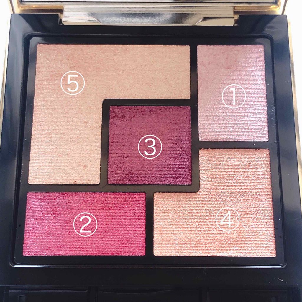 クチュール クルール パレット/YVES SAINT LAURENT BEAUTE/アイシャドウパレットを使ったクチコミ(3枚目)