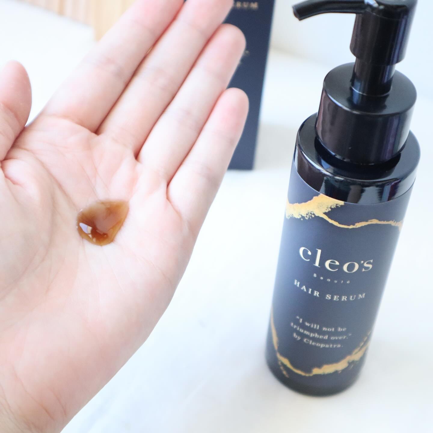 ブースターヘアセラム 100ml/Cleo's Beauté/洗い流すヘアトリートメントを使ったクチコミ（3枚目）