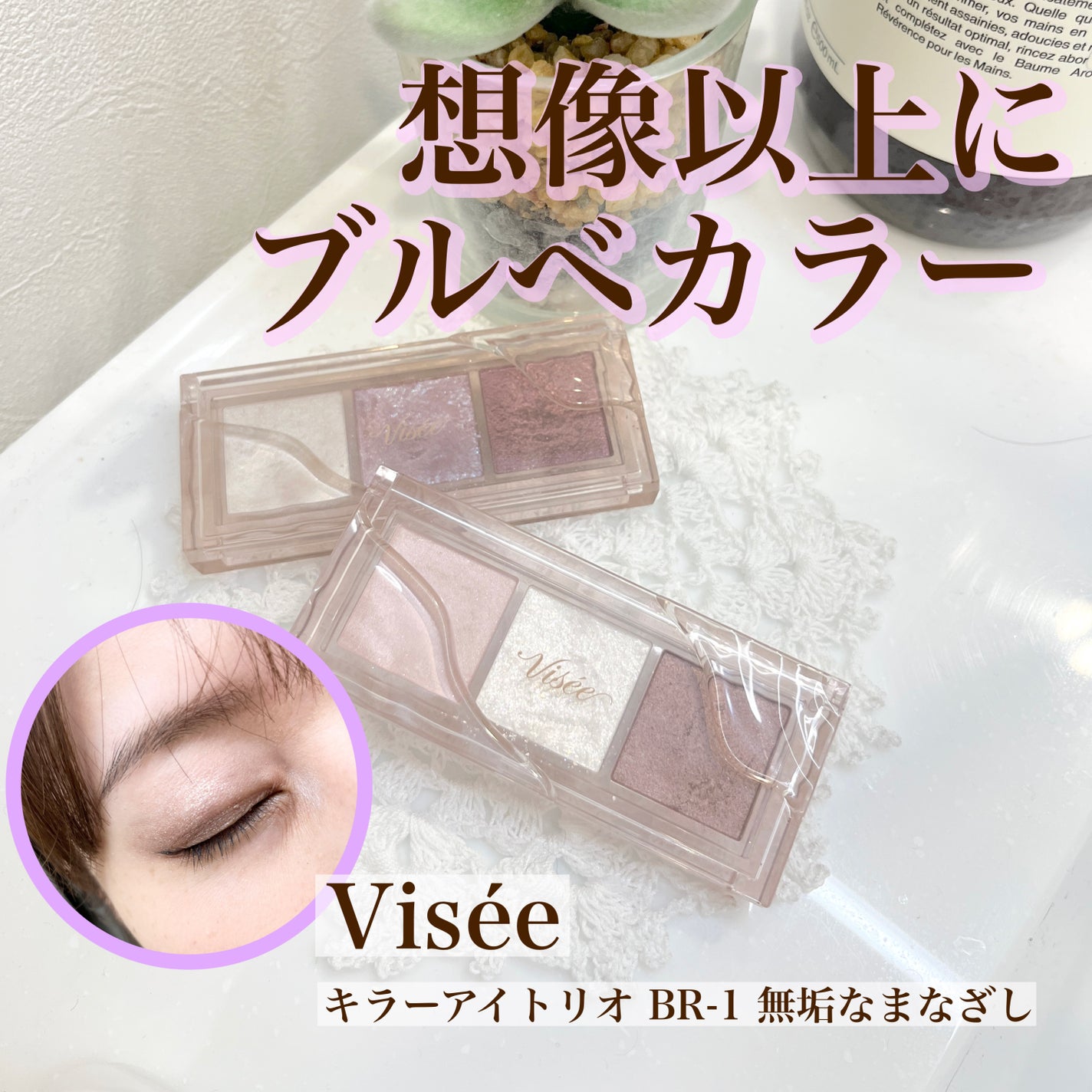 キラー アイ トリオ/Visée/アイシャドウパレットを使ったクチコミ(1枚目)