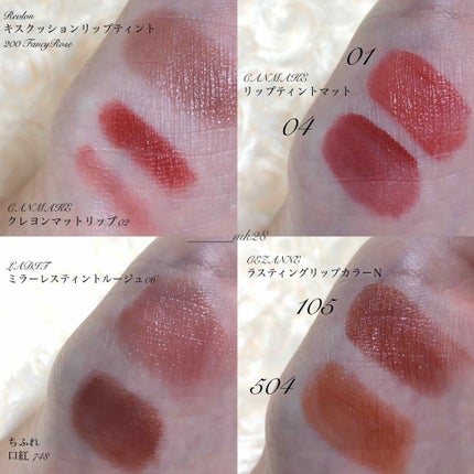 ラスティング リップカラーN/CEZANNE/口紅を使ったクチコミ(2枚目)