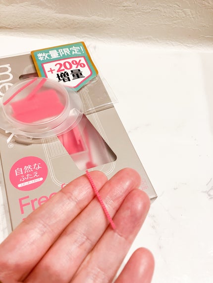 フリーファイバー120 スタンダードタイプ /メザイク/二重まぶた用アイテムを使ったクチコミ(3枚目)